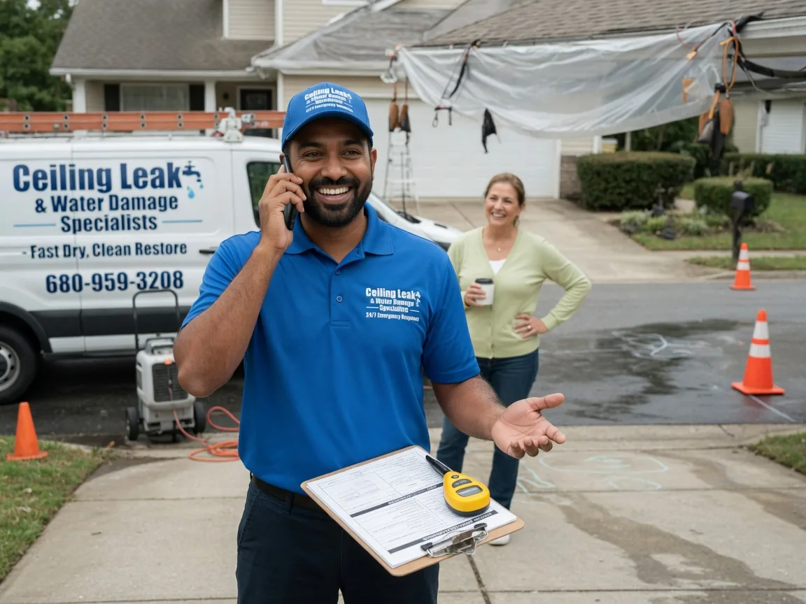 Ceiling Leak Cleanup Plainview, TX FAQs